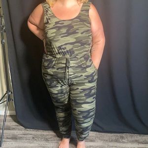 Derek Heart Plus-Size Jumpsuit